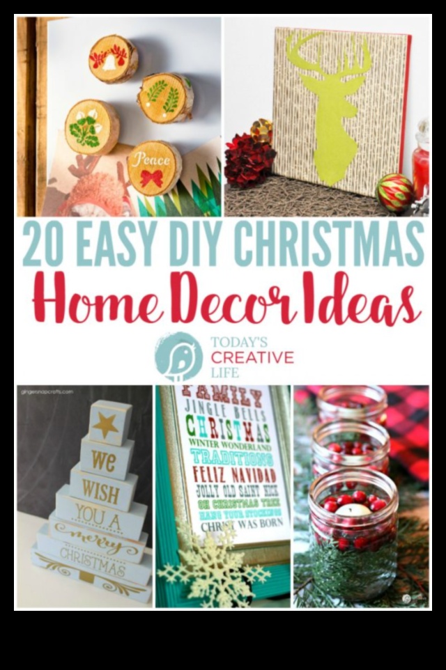 20 DIY svētku dekoru idejas svētku mājai 4 DIY svētku dekors: svētku atmosfēras radīšana mājās