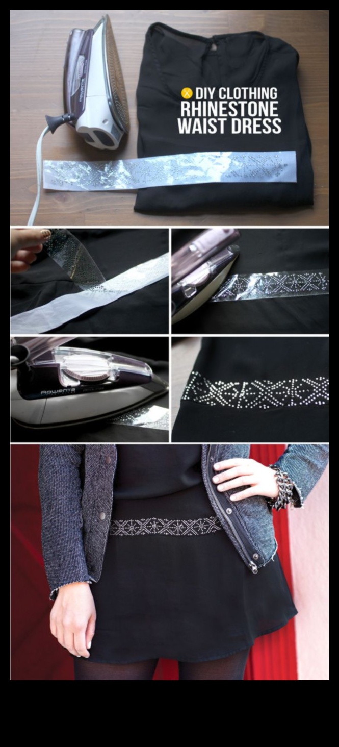 Kā izgatavot DIY Rhinestone apģērbu 3 Sparkle and Shine: DIY apģērbi un aksesuāri ar rhinestones