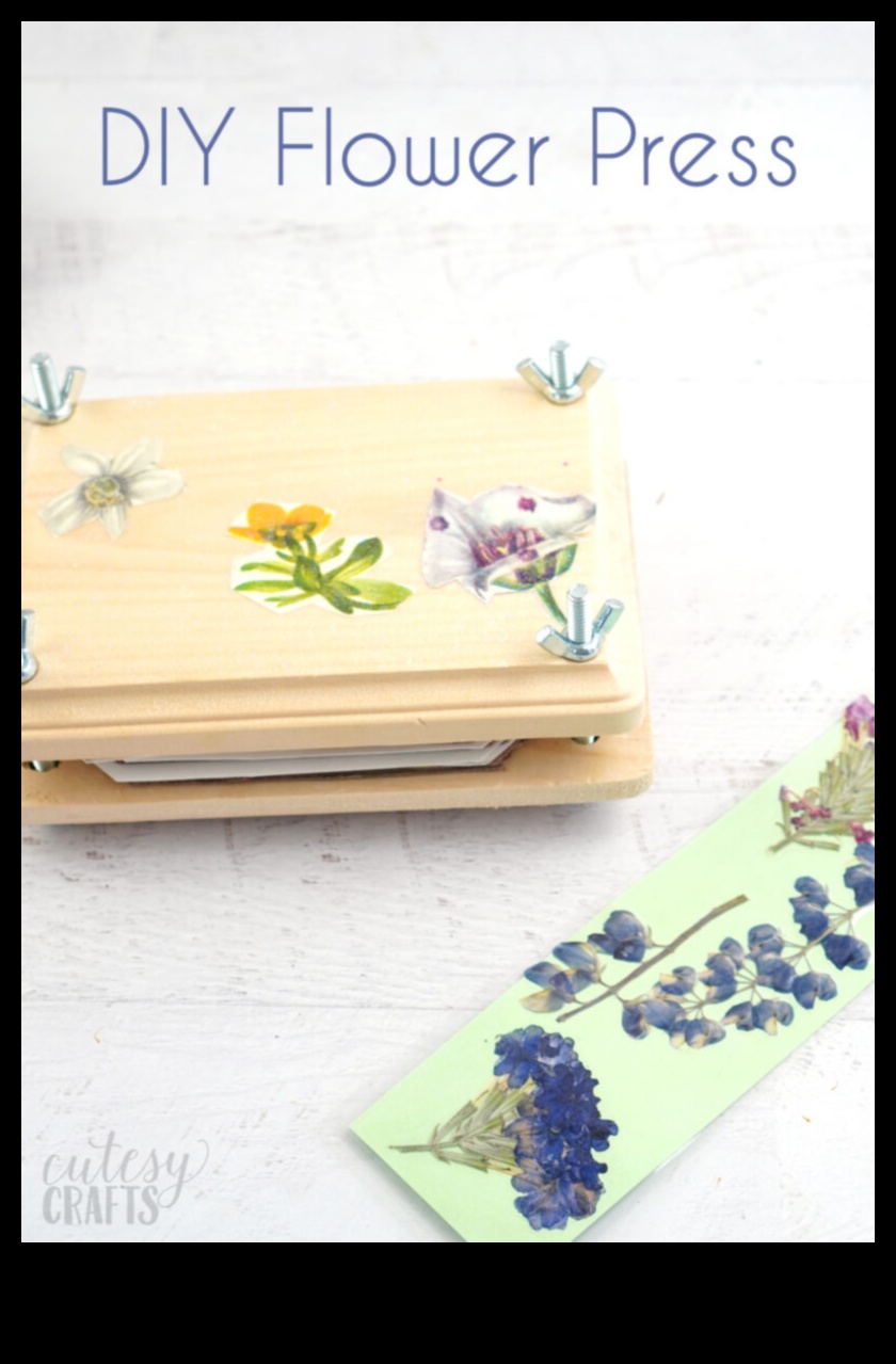 Bērnu puķu prese: Botānisko šedevru veidošana