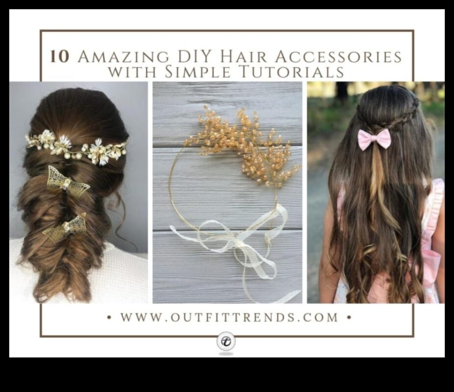 DIY matu aksesuāri: piešķiriet stilam jūsu kokvilnas