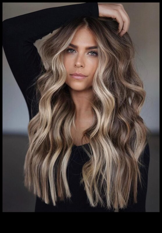 Bold Balayage: dramatiski svarīgākie un vājie elementi dimensijai
