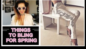 Sparkle and Shine: DIY apģērbi un aksesuāri ar rhinestones