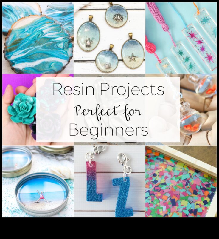 Amatniecība ar sveķiem: DIY projekti spīdīgai apdarei