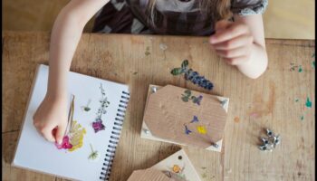 Bērnu puķu prese: Botānisko šedevru veidošana