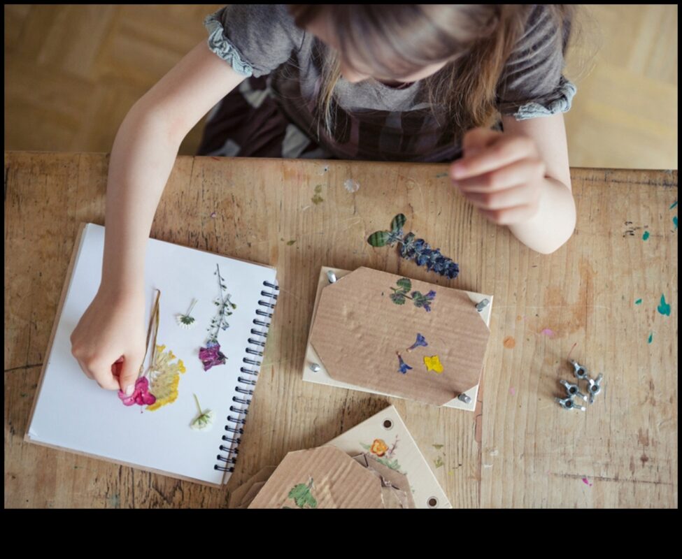 Bērnu puķu prese: Botānisko šedevru veidošana